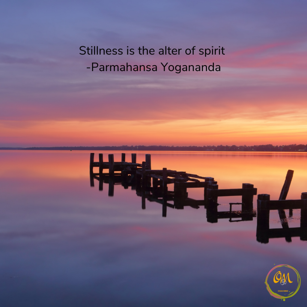 Quote 
Stillness
is the alter of spirit -
Parmahansa Yogananda